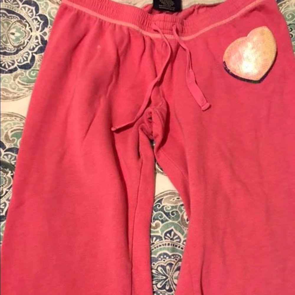 Large VS PINK sweats